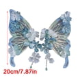 thumbnail image 3 of Fashionable Large Butterfly Hair Clip with Secure Grip Silk Flower Fringed Side Hair Barrettes for Women Han Costume, 3 of 9