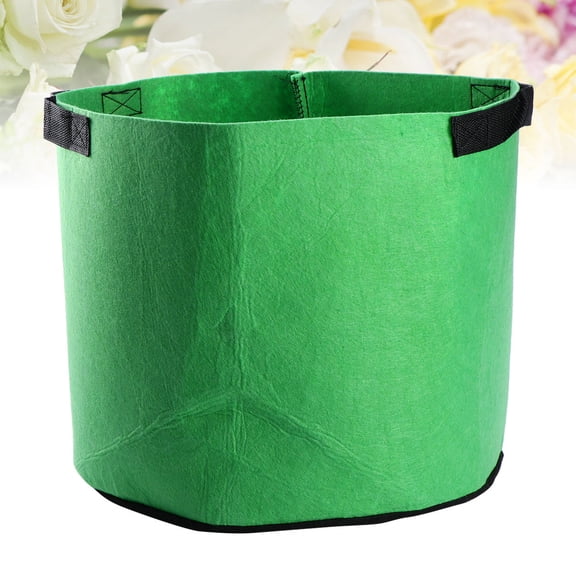 GOOHOCHY 10 Gallon Extra Large Plant Pots Outdoor Planters Plants Green