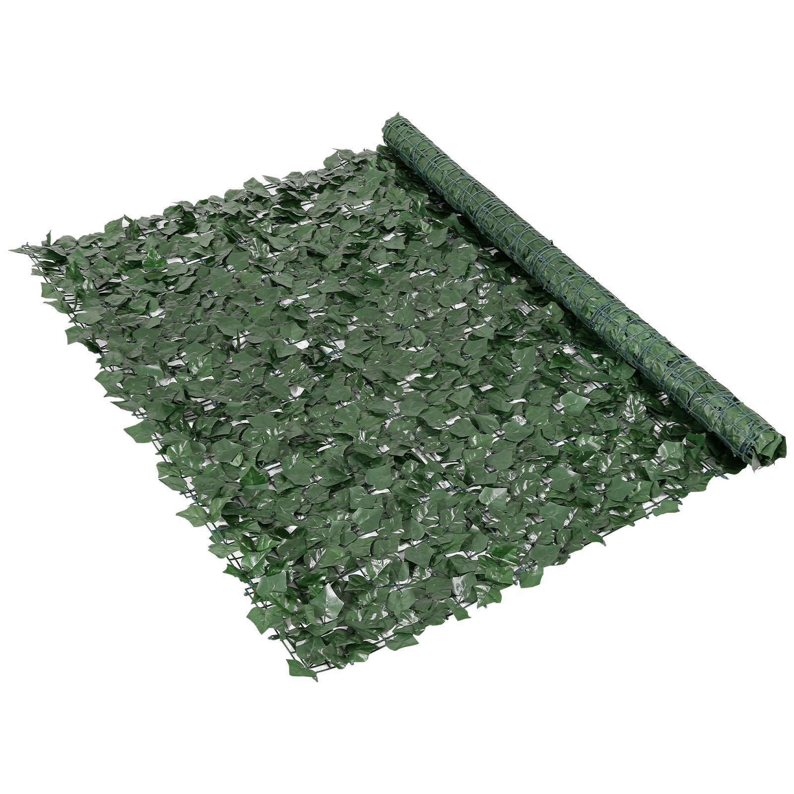 Artificial Ivy Privacy Fence 59x98 Inch UV-Resistant Silk Leaves PE Mesh Backing for Garden Balcony
