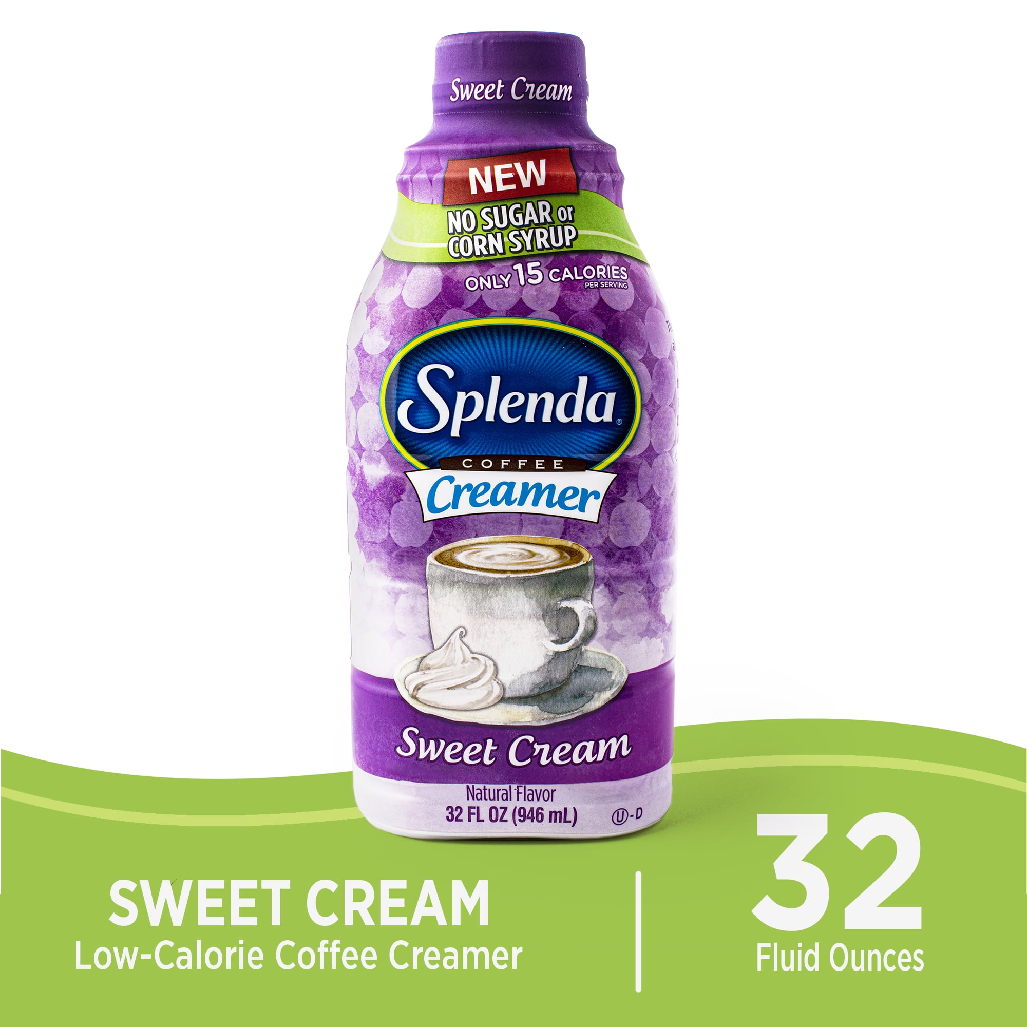 Splenda Sweet Cream Liquid Coffee Creamer, 32 fl oz Bottle Walmart