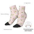 thumbnail image 6 of Fuzoiu Queen For Rabbit Print Adult Socks, Crew Moisture-wicking Socks, Unisex Cushion Crew Socks,Casual Sports Ankle Socks, 6 of 7