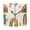 Black, variant on Abstract Rainbow Pattern Wall Clock Square Clock Decoration Creative Clock Dual Use Black Pointer 7.78in