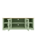 thumbnail image 4 of FESTIVO 70 in. Green TV Stand Console Entertainment Center for Tv up to 75 in. with Large Storage, 4 of 10