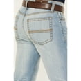 thumbnail image 4 of Cody James Men's Cowboy Wash Jackson Slim Straight Stretch Denim Jeans Light Wash 32W x 34L  US, 4 of 4