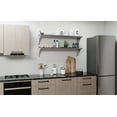 thumbnail image 6 of AmGood 12 in. x 48 in. Stainless Steel Wall Shelf | NSF Certified | Appliance & Equipment Metal Shelving | Kitchen, Restaurant, Garage, Laundry, Utility Room, 6 of 8