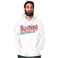 thumbnail image 5 of Christmas Dashing Through The Snow Hoodie Sweatshirt Women Men Brisco Brands S, 5 of 6