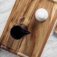 thumbnail image 2 of Breakfast Tray Sushi Bread Cake Plate with Handle Nordic Rectangle Grill Plate, 2 of 5