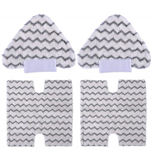 KEEPOW 4 Pcs Replacement Steam Mop Pads for Shark Genius S5003D