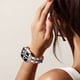thumbnail image 5 of 3-Pack Crystal Rhinestone Bumper with Apple Watch Case for Series 6 5 4 3 2 1 SE Bling Face Cover Sparkling Frame for iWatch Women Girls (42mm, Black/Silver/Clear), 5 of 5