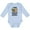 AE-Light Blue, variant on I Love Hanging out with My Mommy with Sloth Boys or Girls Long Sleeve Baby Bodysuit