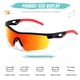 thumbnail image 3 of Gafas de sol para niños Vcarsian Youth Baseball polarizadas UV400, 3 of 7
