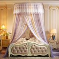 thumbnail image 1 of Mosquito Net, Princess Mosquito Net Bed Cover Breathable Fly Insect Protection Indoor/Outdoor Decorative Height 300Cm/118In, 1 of 7
