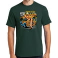 thumbnail image 1 of Buy Cool Shirts First Woodie Rt Route 66 Cotton T-shirt, Medium Forest Green, 1 of 3