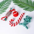 thumbnail image 2 of EIMELI 4Pcs Christmas Set Rope Pet Toys for Dogs Gift and Decoration, 2 of 6