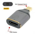 thumbnail image 4 of Xiwai Adapter Mini DisplayPort 1.4 Source to HDMI 2.0 Display 8K 60hz UHD 4K Mini-DP to HDMI Male Monitor Adapter Connector, 4 of 7