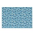 thumbnail image 1 of Snowflake Cutting Board, Pattern of Winter Motifs Cold Weather Illustration with Abstract Circles, Decorative Tempered Glass Cutting and Serving Board, Small Size, Pale Blue White, by Ambesonne, 1 of 1