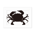 thumbnail image 1 of Black Crab Pattern Marine Organism Photo Mount Frame Picture Art Painting Desktop 5x7 inch, 1 of 3