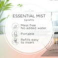 thumbnail image 3 of Air Wick Essential Mist Scented Oil Air Freshener Diffuser Refills, Blue Agave and Bamboo, 2 Count, 3 of 7
