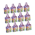 thumbnail image 3 of 12 bolsas de regalo de Pascua reutilizables para huevos de Pascua y decoraciones de Pascua. Violeta, 3 of 9