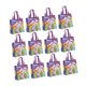 thumbnail image 3 of 12 Bolsas de regalo de Pascua con estampados de conejitos, bolsas de dulces reutilizables para golosinas. Violeta, 3 of 9