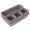 gray, variant on 8 Pack Adjustable Drawer Organizer Trays, Plastic Divider Boxes for Makeup, Jewelry, Kitchen and Bathroom