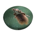 thumbnail image 1 of Disketp Squirrel Funda Redonda para Taburete, Funda de Cojín para Silla de Bar Suave y Elástica-14 inch, 1 of 1