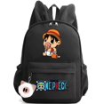 thumbnail image 1 of Anime One Piece Backpack Knapsack Kids Boy Girl Printed School Bag Teenager Student Cartoon Bookbag Outdoor Rucksack, 1 of 5