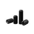 thumbnail image 3 of Set Screws, Internal Hex Head Allen Drive Cup Point Grub Screws, 12.9 grade high strength alloy steel, black，Concave end fastening bolt, 3 of 6