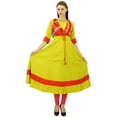 thumbnail image 5 of Bimba Womens Cotton Anarkali Kurta With Jacket Top Kurti Ethnic Designer Dress, 5 of 8