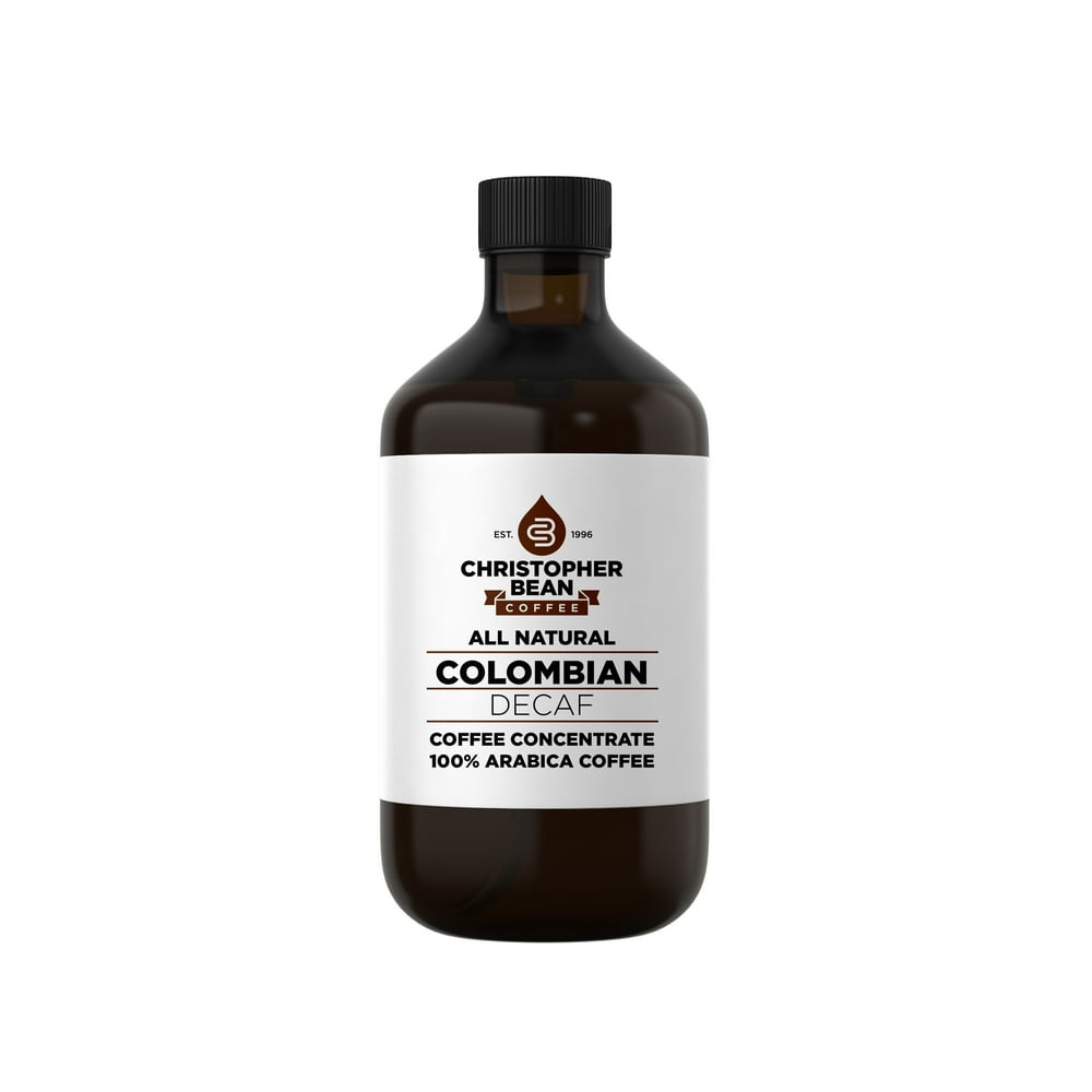 Colombian Decaffeinated Cold Brew Iced Coffee Hot Coffee Liquid Java