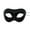 A003- Red, variant on Masquerade Mask Black Bow Shaped Half Eye Cover for Halloween Party Event Accessory for Adults