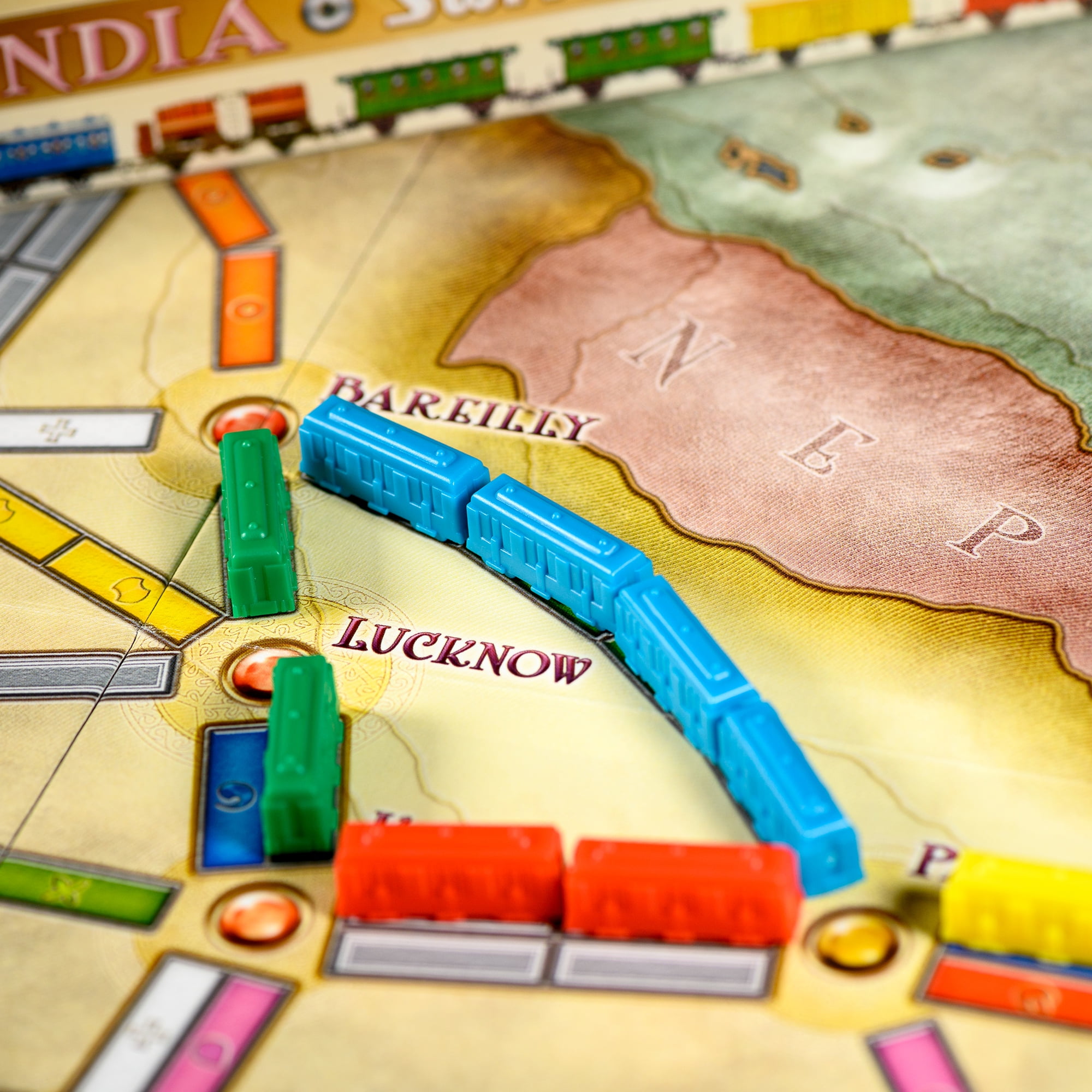 Buy Ticket to Ride India and Switzerland Map Expansion Game for Ages 8