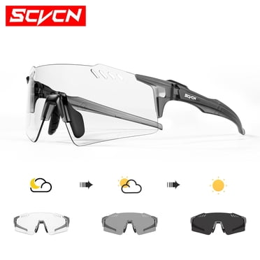 SCVCN Polarized Sports Sunglasses For Men & Women - TR90 Frame, TAC Lenses For Cycling, Running, Fishing