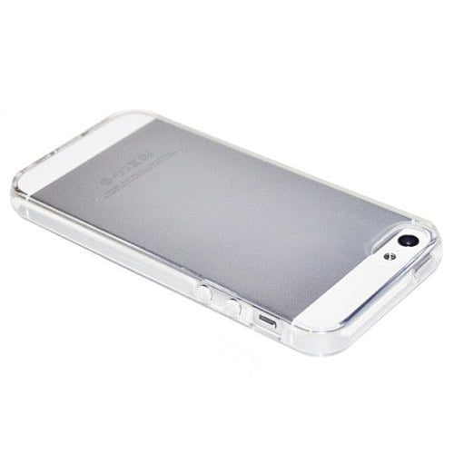Opolski Fashion Clear Soft TPU Shockproof Phone Case Cover for Apple iPhone 5 5S