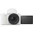 thumbnail image 2 of Sony ZV-E10 II Mirrorless Camera (White) w/ E PZ 16-50mm OSS & 420-800mm f/8 Manual Telephoto Lens, 128GB Memory, Extra Battery, Case & More (21pc Bundle) (International Version), 2 of 5