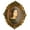 Oval, variant on Oasiva Vintage Style Resin Photo Frame Royal Court Style Resin Photo Frame for Bedroom