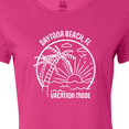 thumbnail image 4 of Inktastic Summer Vacation Mode Daytona Beach Florida Women's T-Shirt, 4 of 5