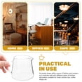 thumbnail image 5 of Clear Glass Mini Coffee Pot Creamer Pitcher Milk and Juice Cup, 5 of 6