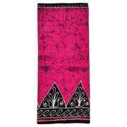 Indian Cotton Lungi Sarong Dhoti Black Color Beachwear Nightwear Sarong Men