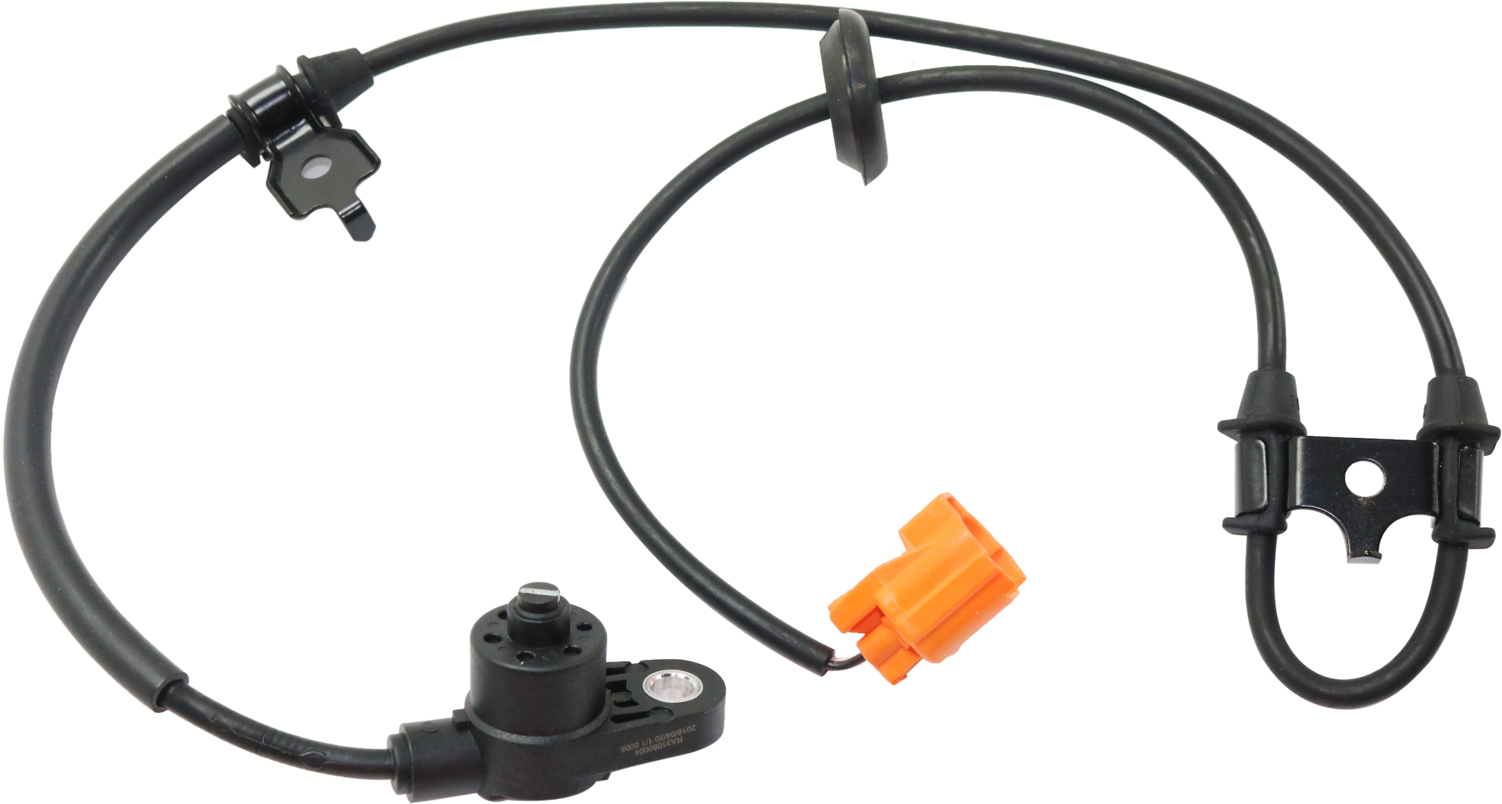 ABS Speed Sensor Compatible with 2001-2006 Acura MDX 2003-2008 Honda Pilot Front, Driver Side 6 Cyl 3.5L Male Connector Blade type 2-Prong Terminal
