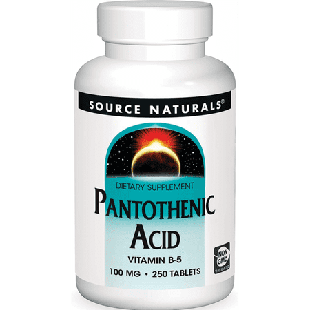 Source Naturals Source Naturals Pantothenic Acid  250 ea