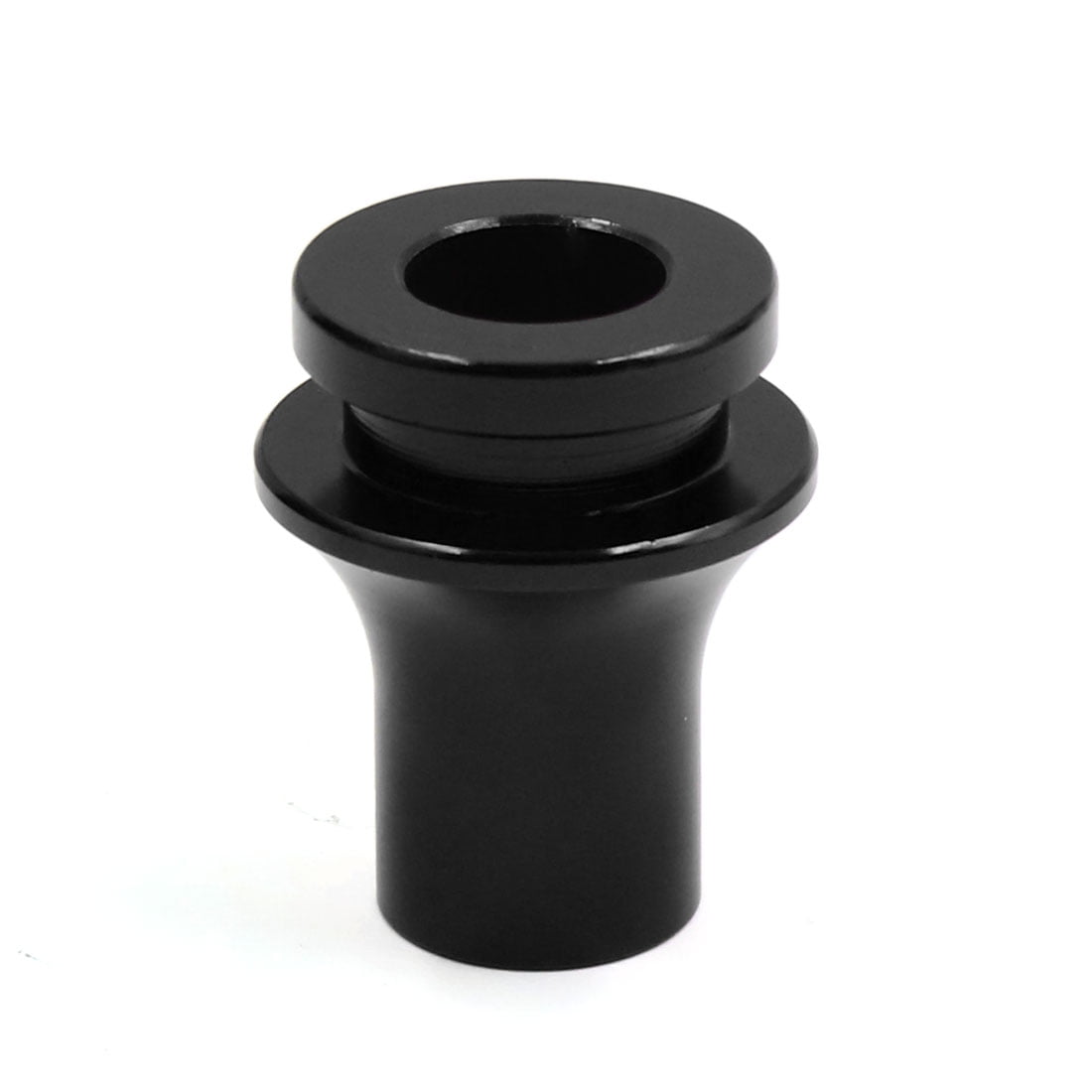 ALUMINUM ALLOY Black GEAR SHIFT KNOB BOOT RETAINER ADAPTER M10*1.5