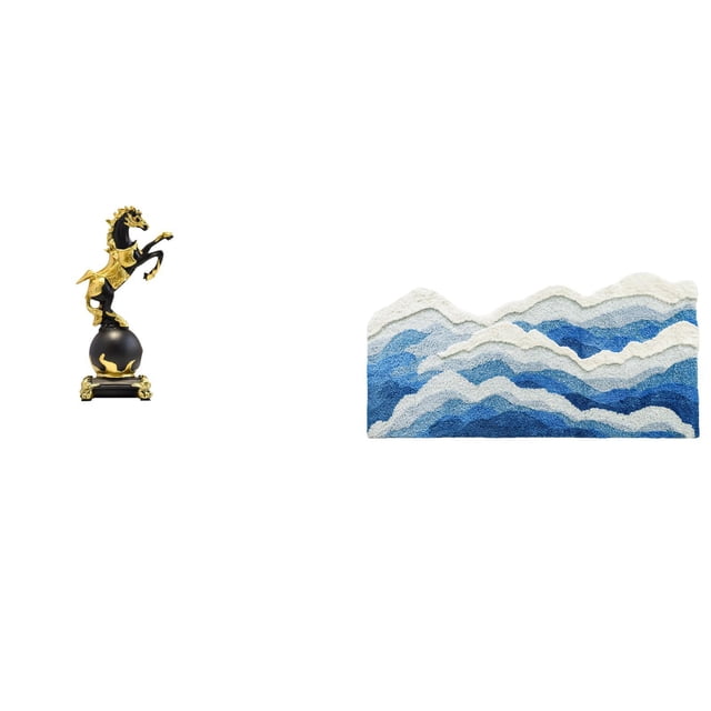 Escultura De Animal Moderna, Centro De Mesa Y Alfombra Oceánica Para Dormitorio, Sala De Estar, Escritorio, Guardería, Cocina, Entrada, Sala De Juegos, Decoración, Regalo