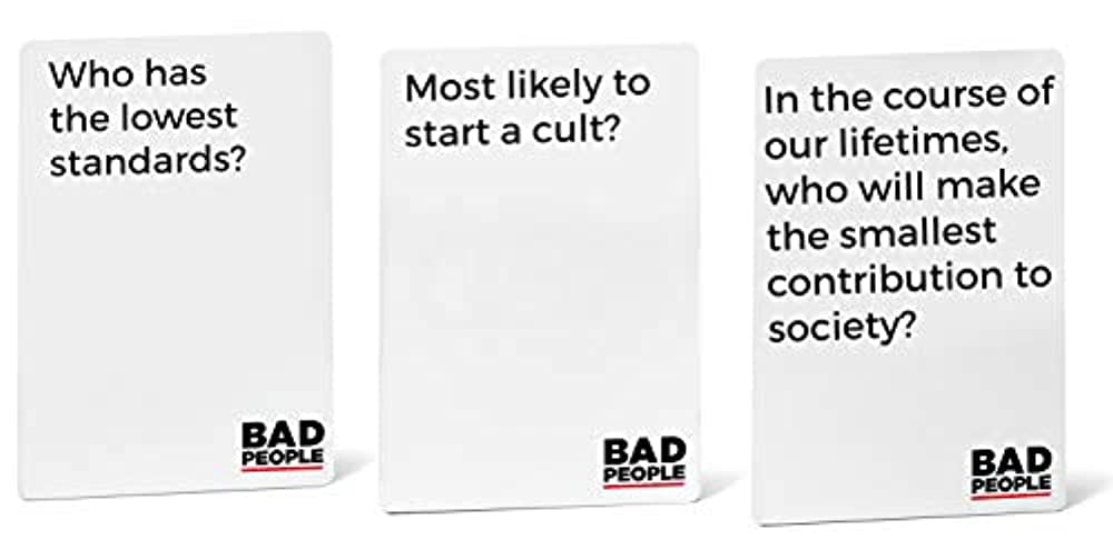The NSFW Brutal Expansion Pack Bad People The Party Game 