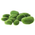 thumbnail image 3 of Simulación de piedra de musgo verde, planta de pared, decoración de bonsái, piedra de musgo falsa para interiores, micropaisaje, adornos DIY, 20 piezas, 3 of 5
