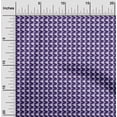 thumbnail image 2 of oneOone Velvet Purple Fabric Geometric Sewing Craft Projects Fabric Prints By Yard 58 Inch Wide, 2 of 5