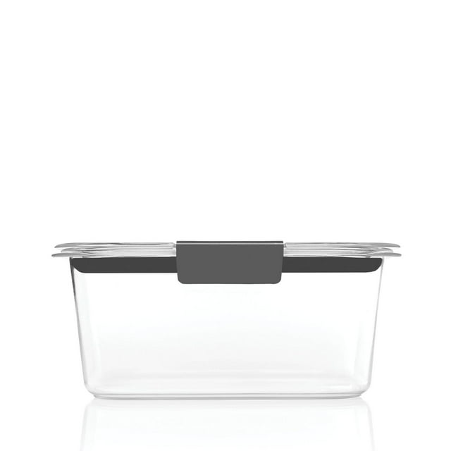 Rubbermaid Brilliance Plastic Food Storage Container, 1.1 L