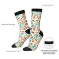 thumbnail image 4 of Logiee Animals Print Adult Socks for Men & Women,Calf Socks, Ankle Socks,Boots Socks,Breathable Casual Sock,Unisex Crew Socks, 4 of 6