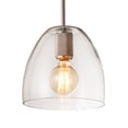 thumbnail image 4 of Elk Home Netta 10-inch Wide 1-Light Mini Pendant in Satin Nickel, 4 of 4