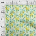 thumbnail image 1 of oneOone Cotton Poplin Mint Fabric Leaves Fabric For Sewing Printed Craft Fabric By The Yard 42 Inch Wide, 1 of 4